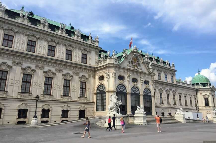Дворец бельведер (schloss belvedere) описание и фото - австрия: вена