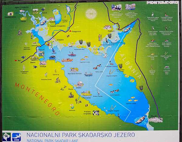 Скадарское озеро: история, достопримечательности, схема проезда