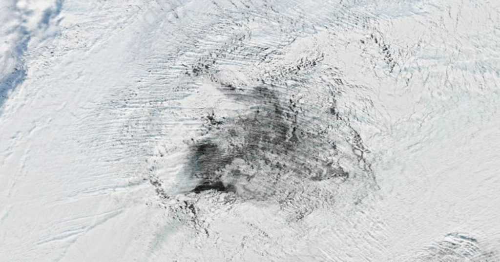 Узнай где находится Море Уэдделла на карте Антарктиды (С описанием и фотографиями) Море Уэдделла со спутника