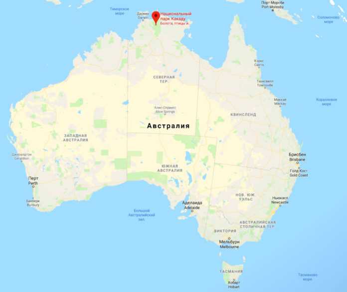 Национальный парк какаду, австралия - обзор, карта, интересные факты • вся планета