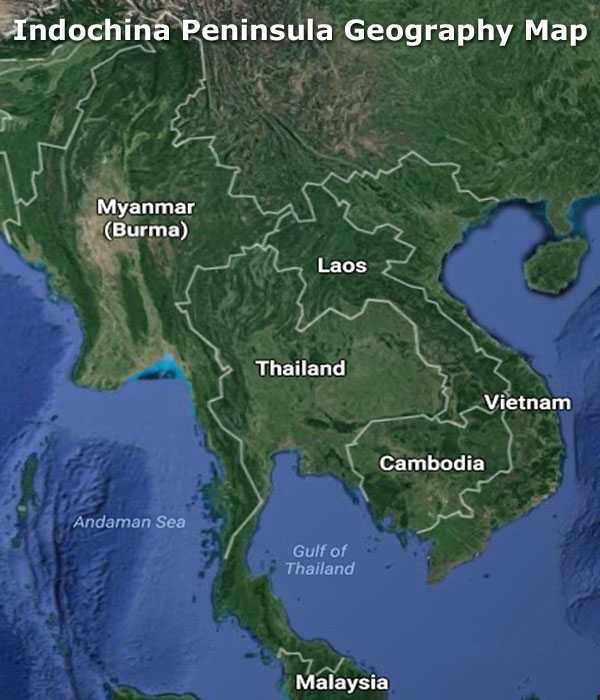 Какие моря омывают тайланд? индийский океан и тайланд на карте мира- обзор +видео