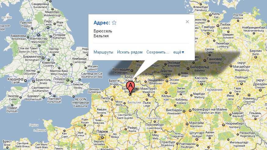 Карта брюсселя на русском языке онлайн