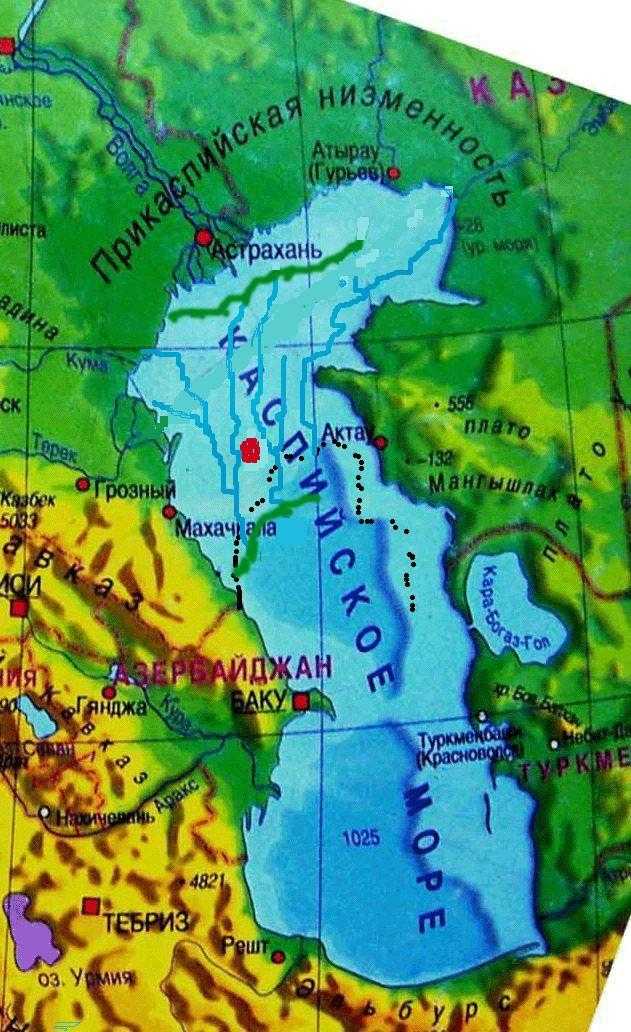 Кириллица  | каспийское море: почему на старых картах оно показано как часть океана