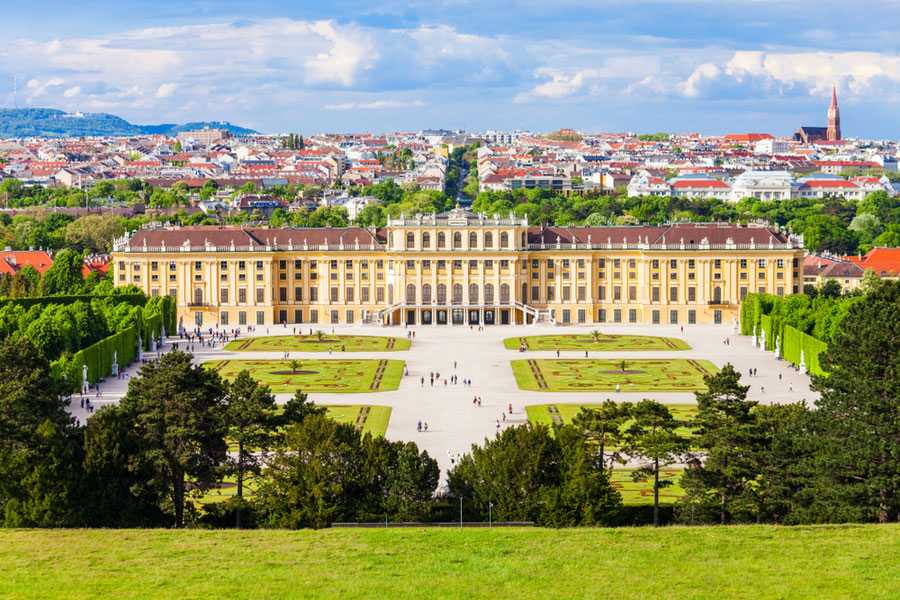 Парк и дворец шёнбрунн в вене | budgettravel.by