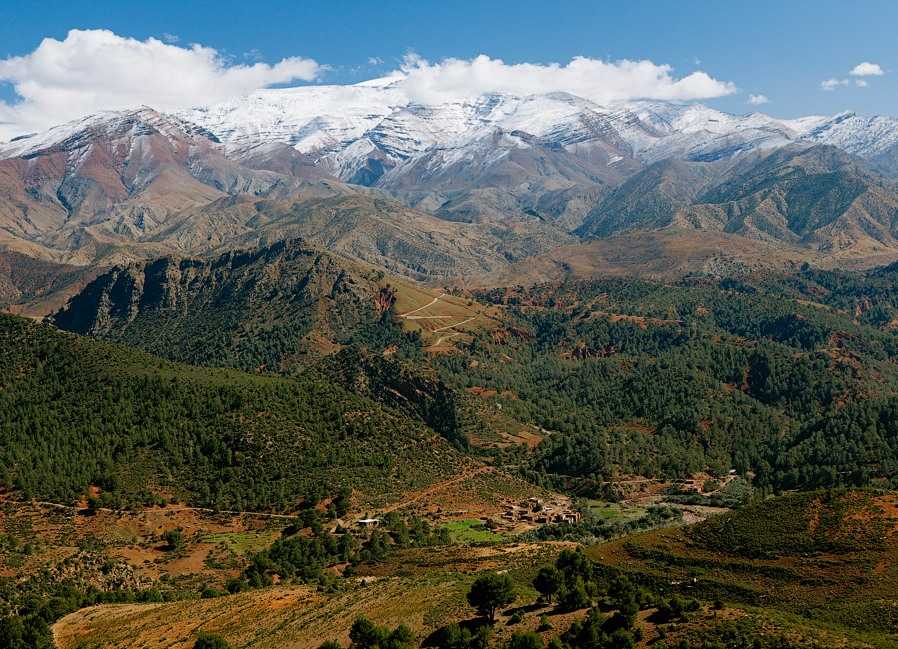 Атласские горы - атлас горная система в марокко