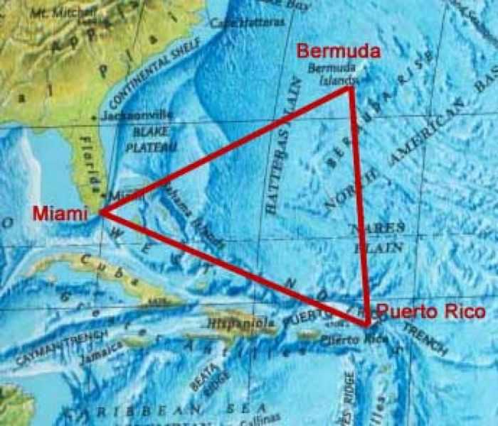Где находятся бермудские острова на карте мира. бермуды