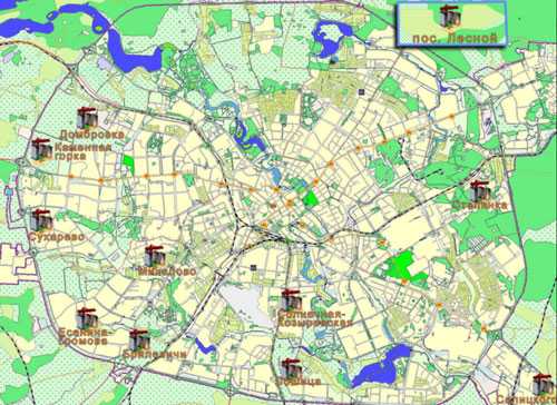 Карта минского района минской области с деревнями и дорогами, подробная спутниковая карта минского района - realt.by