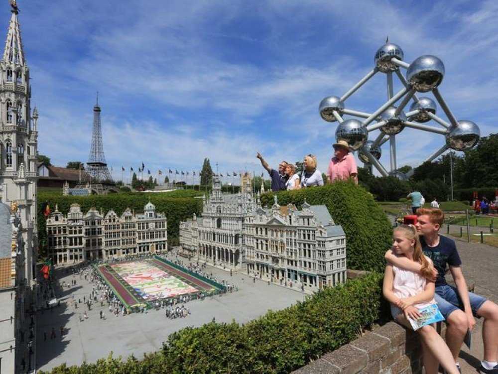 Городские парки Брюсселя: Мини-Европа...