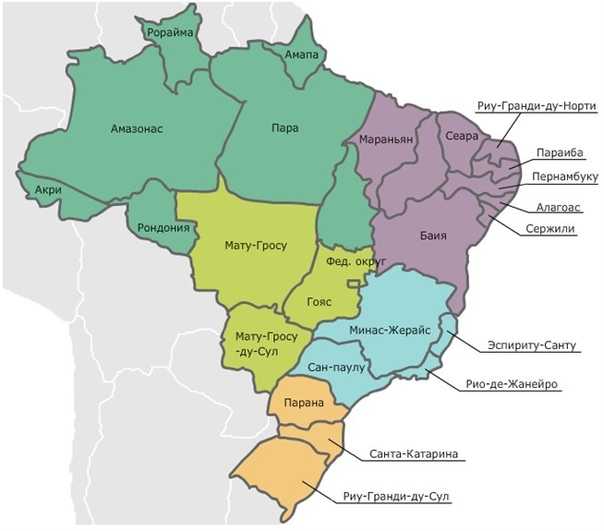 Топ 30 — города бразилии