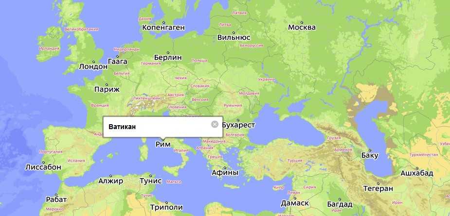 Подробная карта Константины на русском языке с отмеченными достопримечательностями города Константина со спутника