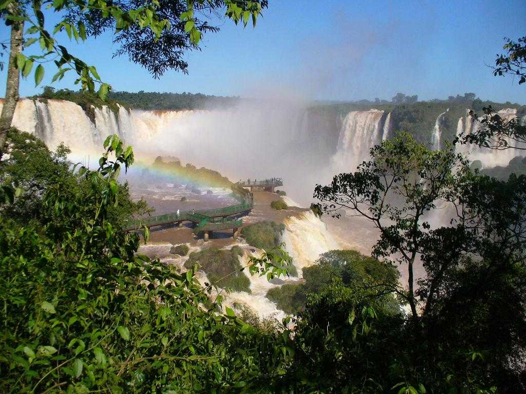 В аргентине водопад - игуасу на границе бразилии, описание, как добраться