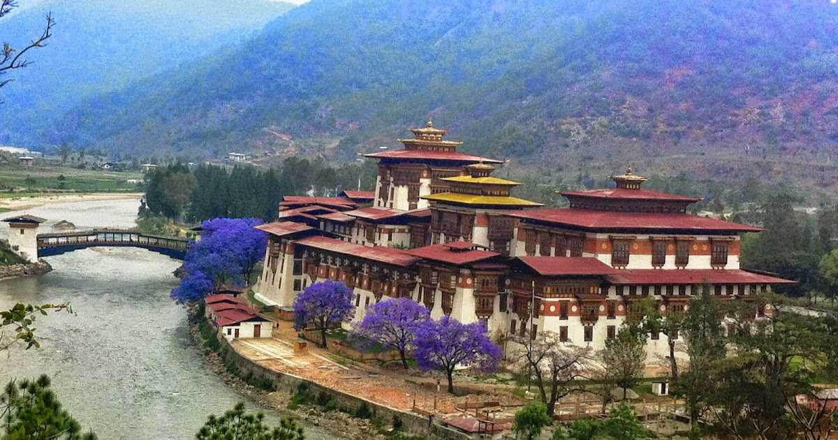 Пунакха дзонг - punakha dzong