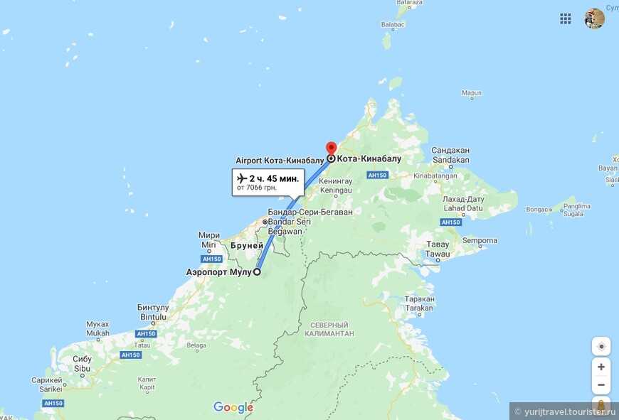 Остров Борнео — третий по величине остров в мире, в котором Индонезии принадлежит более двух третей, чуть меньше одной трети - Малайзии и маленький участок на севере - Брунею.