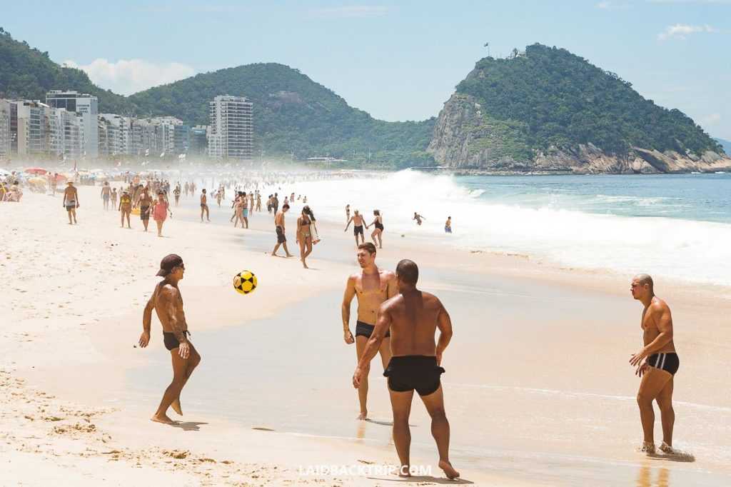 Пляжи Рио-де-Жанейро: Пляж Копакабана...