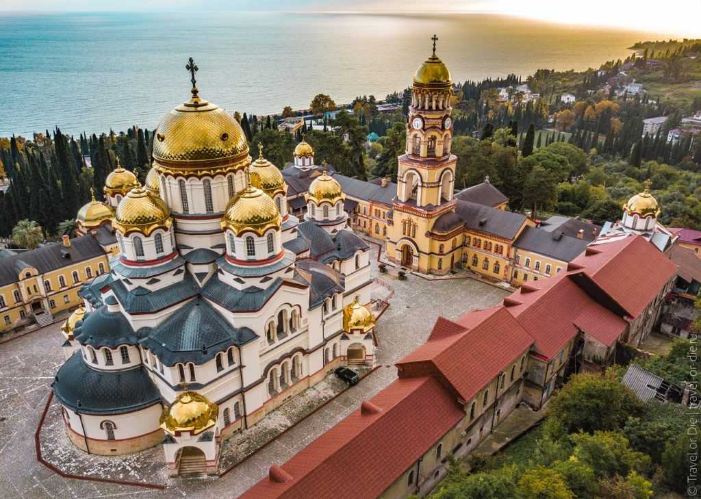 Экскурсия в новоафонский монастырь (абхазия)