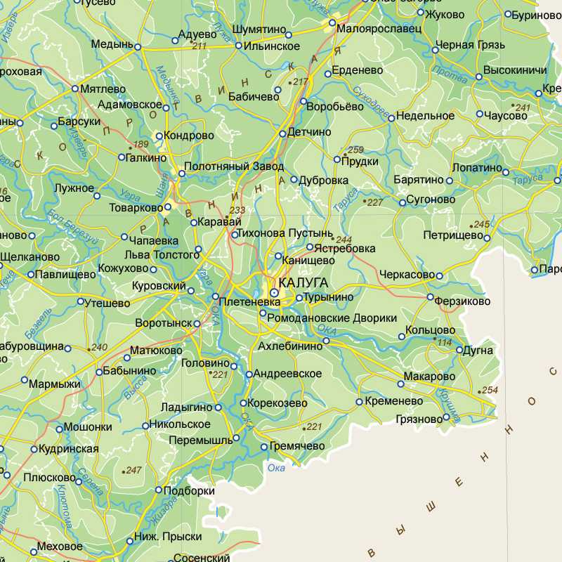 Подробная карта города борисов борисовского района