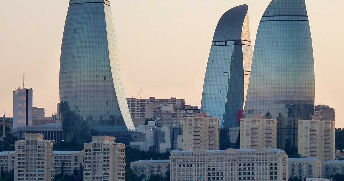 Башни пламени в баку: азербайджан