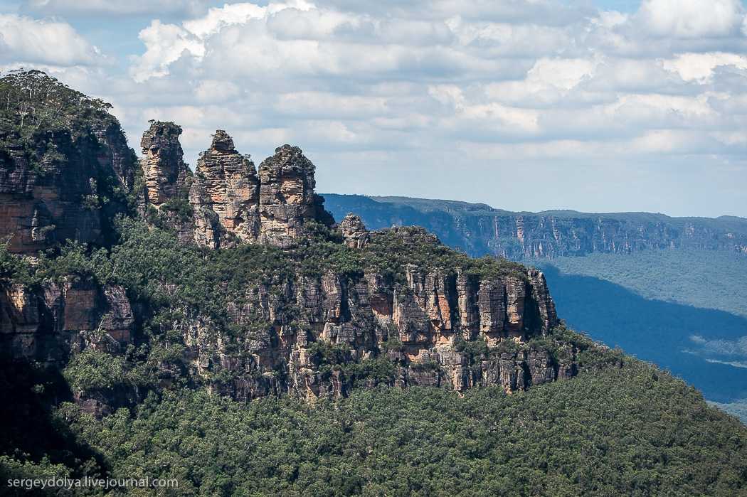 Путешествие по австралии: скалы «три сестры»