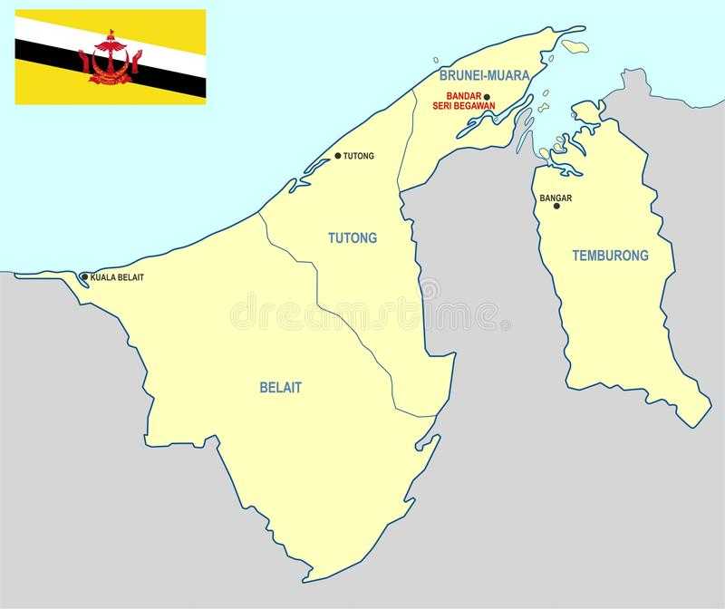 География брунея - geography of brunei