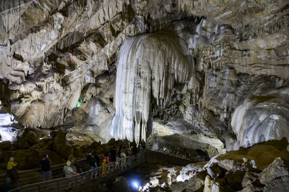 Новоафонская пещера и грот симона кананита в абхазии