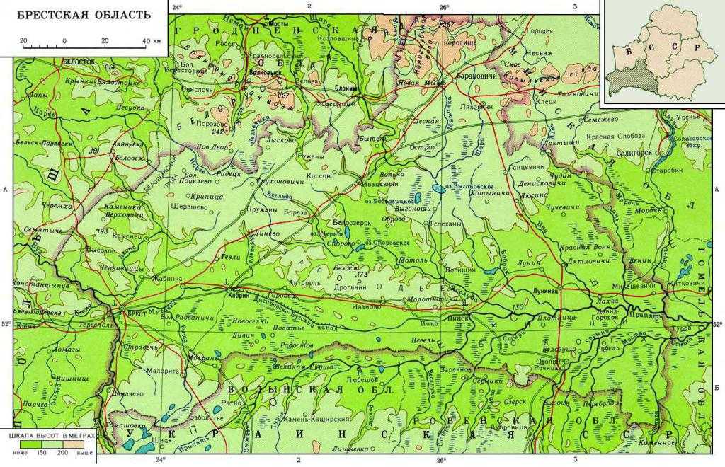 Брест брестского района на карте беларуси, подробная спутниковая карта брест - realt.by