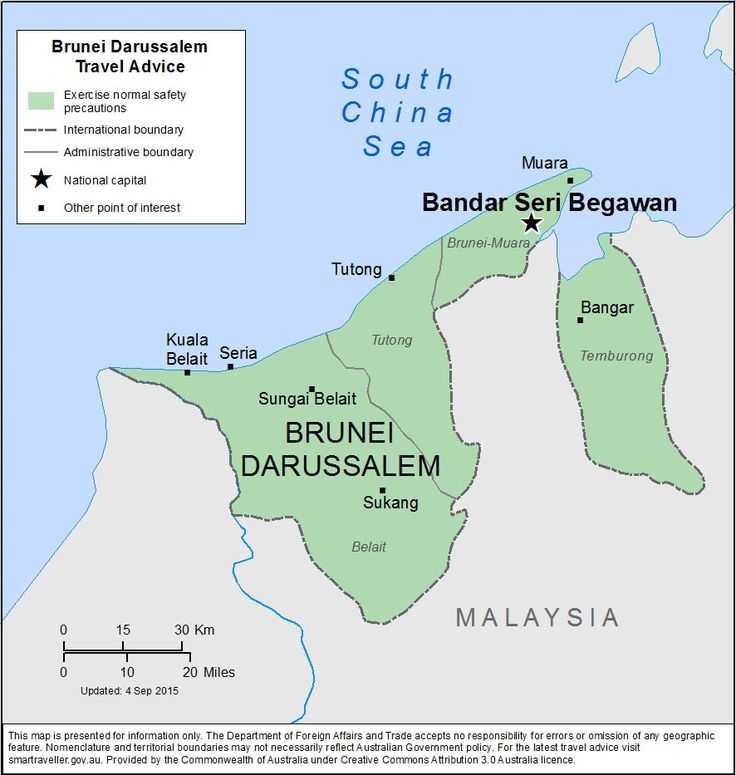 Бруней: информация о стране
