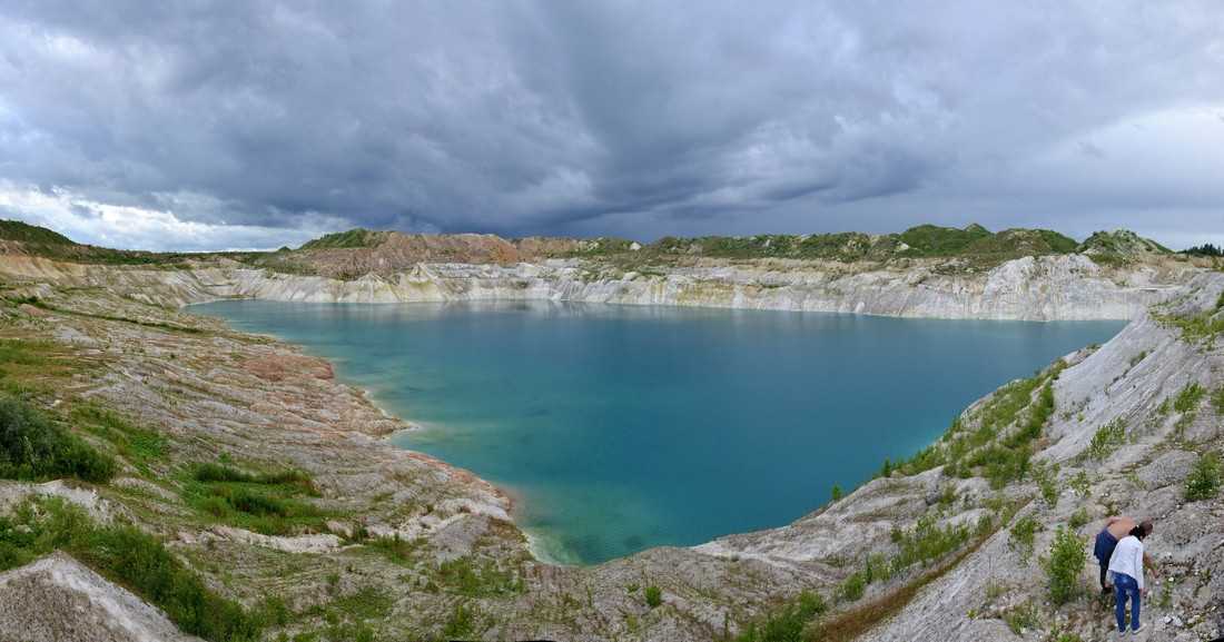 Меловой карьер в вольске фото