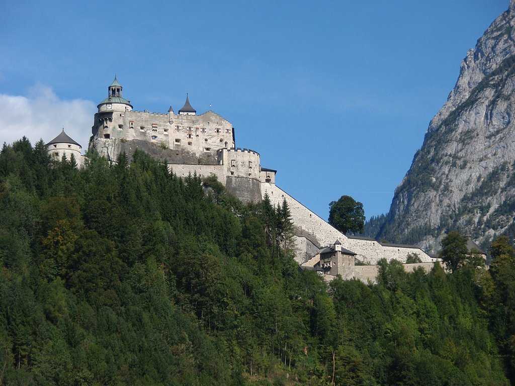 Замок хоенверфен (burg hohenwerfen) - замки австрии