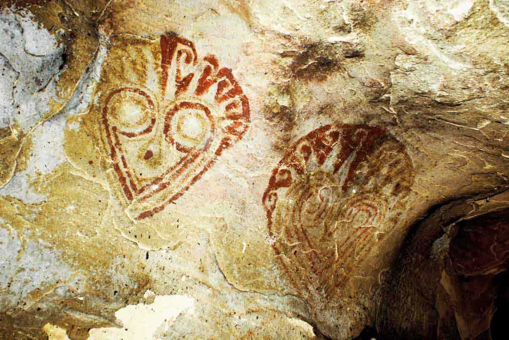 Пещера альтамира - наскальная живопись, раненный бизон
