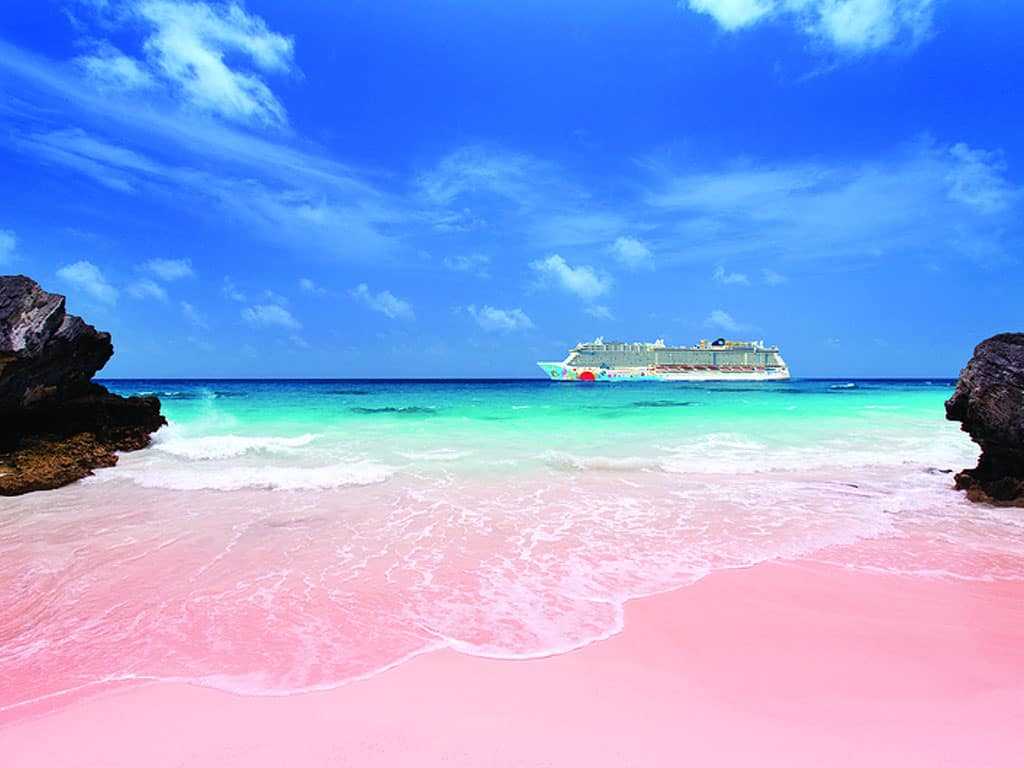 Крит розовый пляж как добраться. розовый пляж на багамах. пляж с зеленым песком