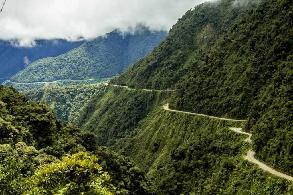 Дороги Боливии: Дорога смерти Юнгас...