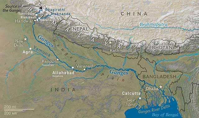 Подборка интересных фактов о реке ганг
