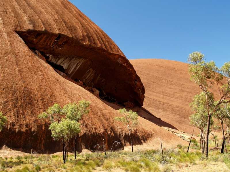 Таинственная гора-хамелеон. улуру, австралия. | сайт для любознательных путешественников