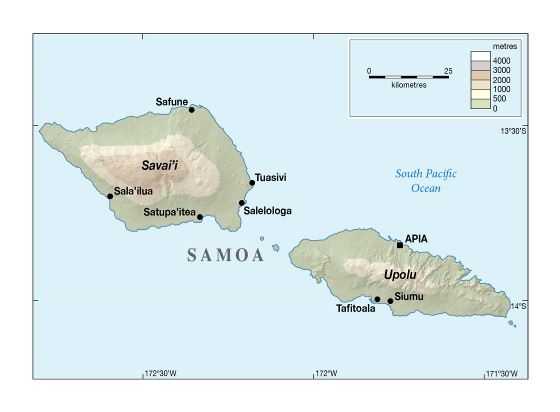 Государство самоа (samoa) — подробная информация о стране