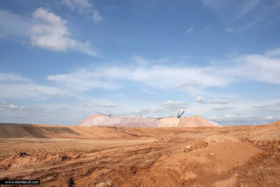 Марсианские пейзажи в беларуси: солигорские терриконы