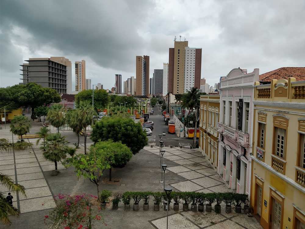 Город форталеза (fortaleza) в бразилии