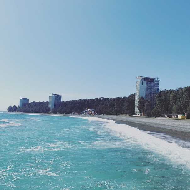 10 лучших пляжей абхазии - список, фото, описание, карта