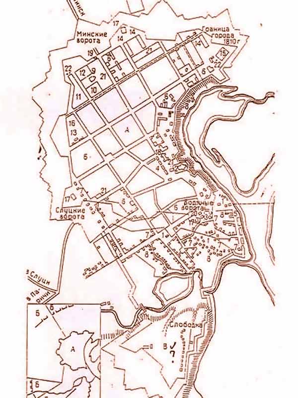 Бобруйская крепость: план, фото, объекты