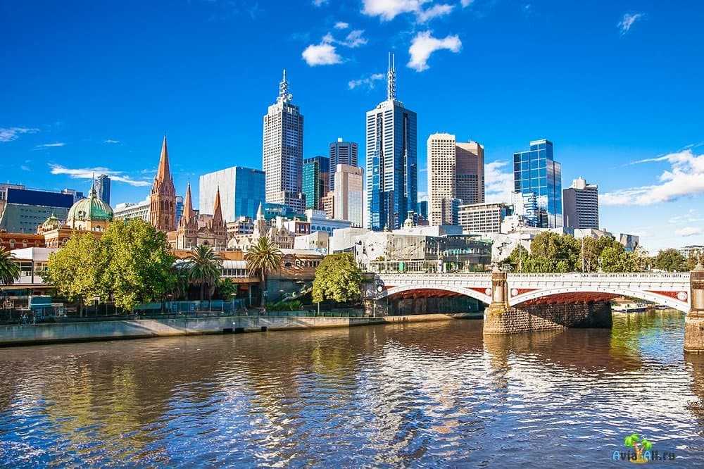 Города австралии: регионы, области, города и курорты австралии