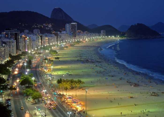 Пляж копакабана: «морская принцесса бразилии»