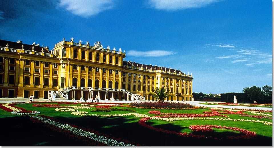 Дворец шенбрунн в вене. австрия | достопримечательности мира