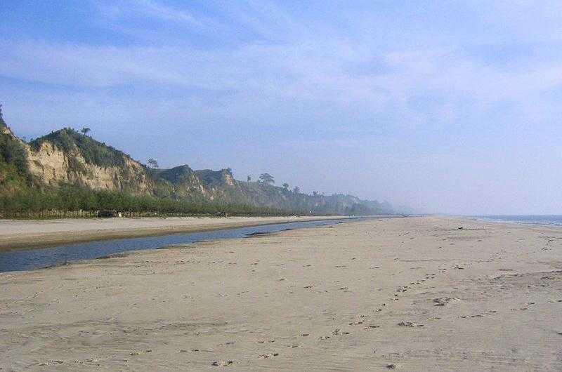 Пляж кокс-базар - cox's bazar beach