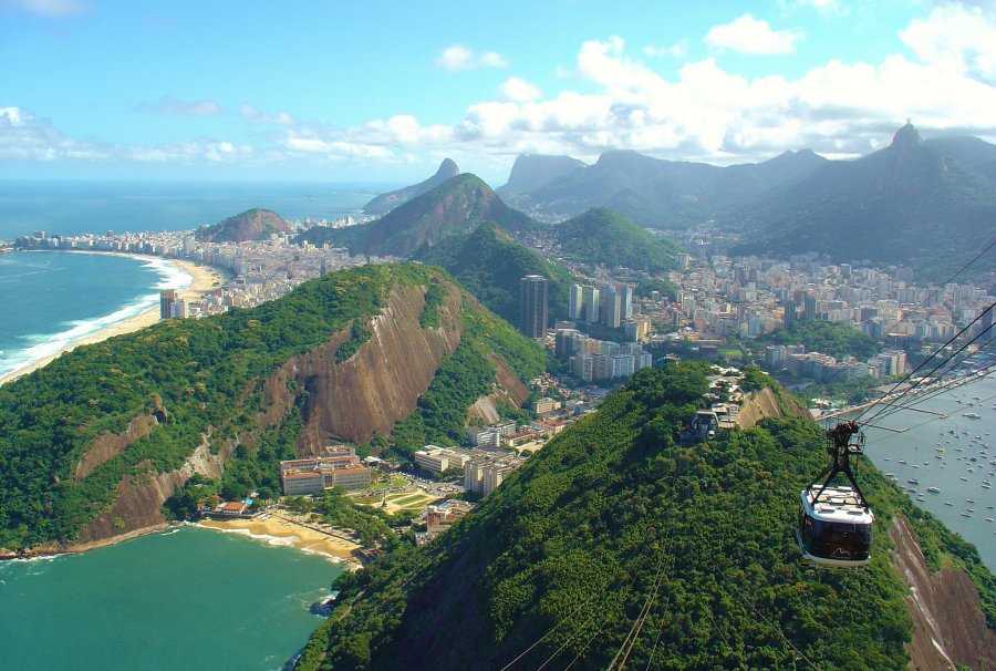 Смотровые площадки Бразилии: Гора Сахарная голова...
