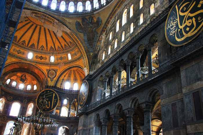 Софийский собор (константинополь) в городе стамбул