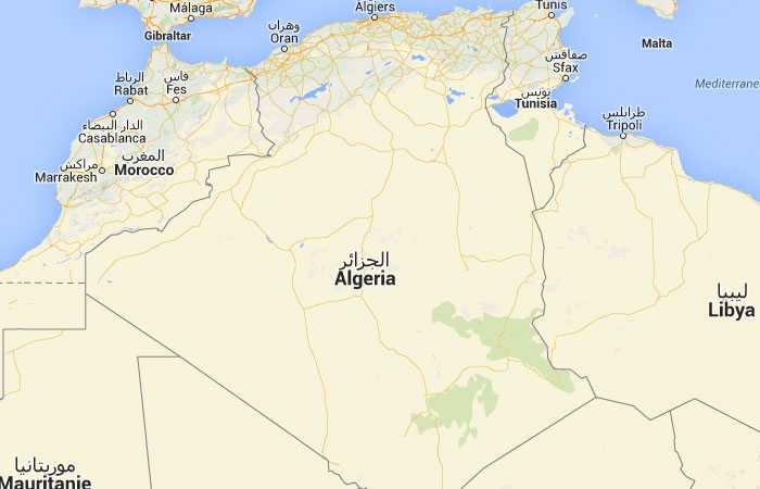 Карты алжира | большие карты алжира с возможностью скачать и распечатать