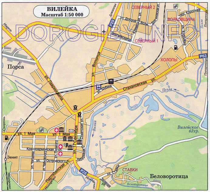 Карта борисова, карта борисова с номерами домов и улицами