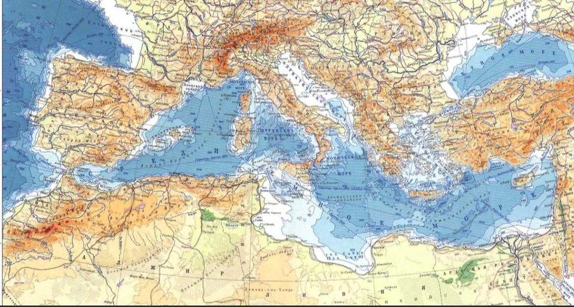 Средиземное море - вики