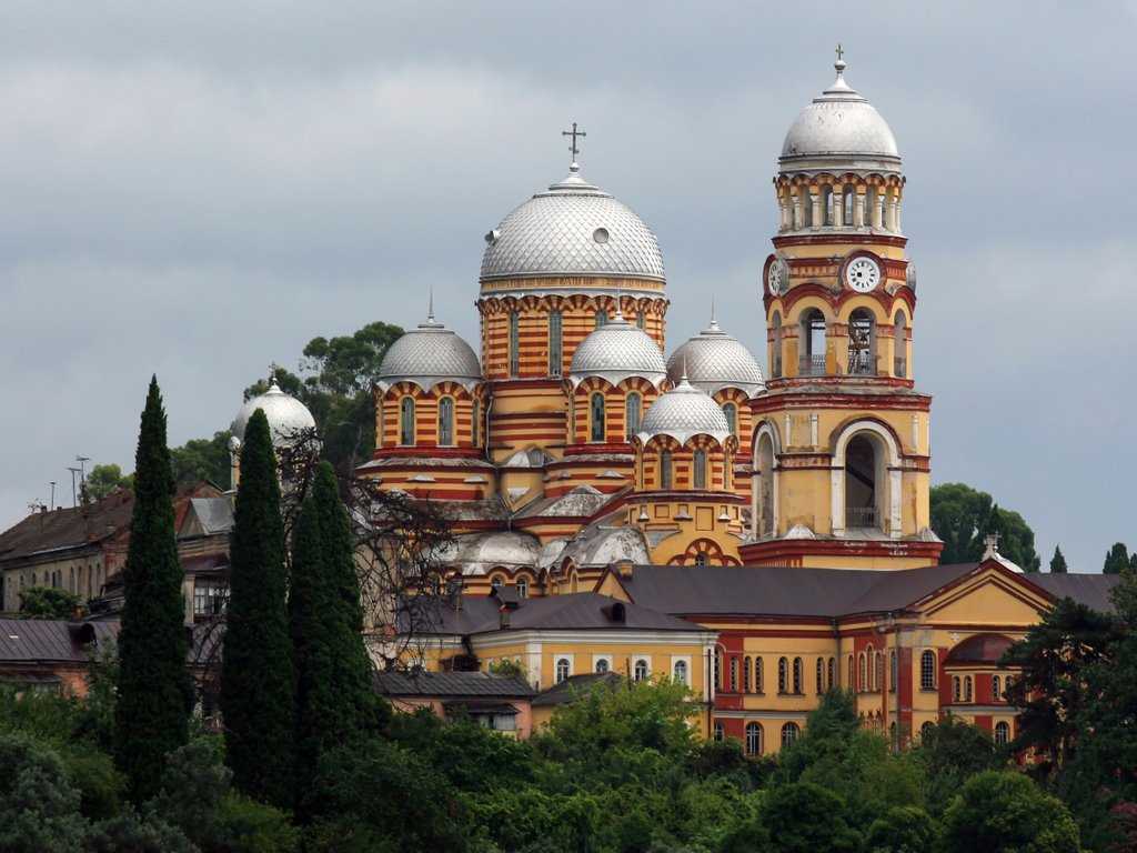 Новоафонский монастырь в абхазии | дороги мира