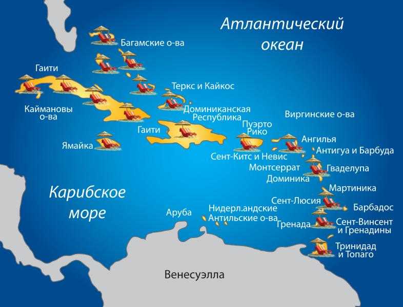 Антигуа и барбуда на карте мира: все, что вы хотели знать об островах