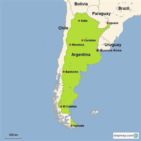 Где находится аргентина на карте мира: путешествие в сальту, ушуайя